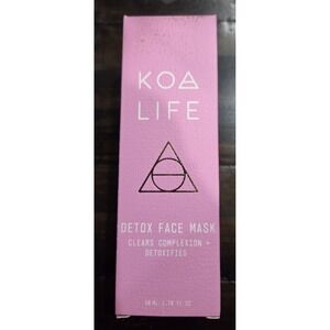 KOA LIFE Detox‎ Face Mask - Full Size 1.7oz/50ml Sealed